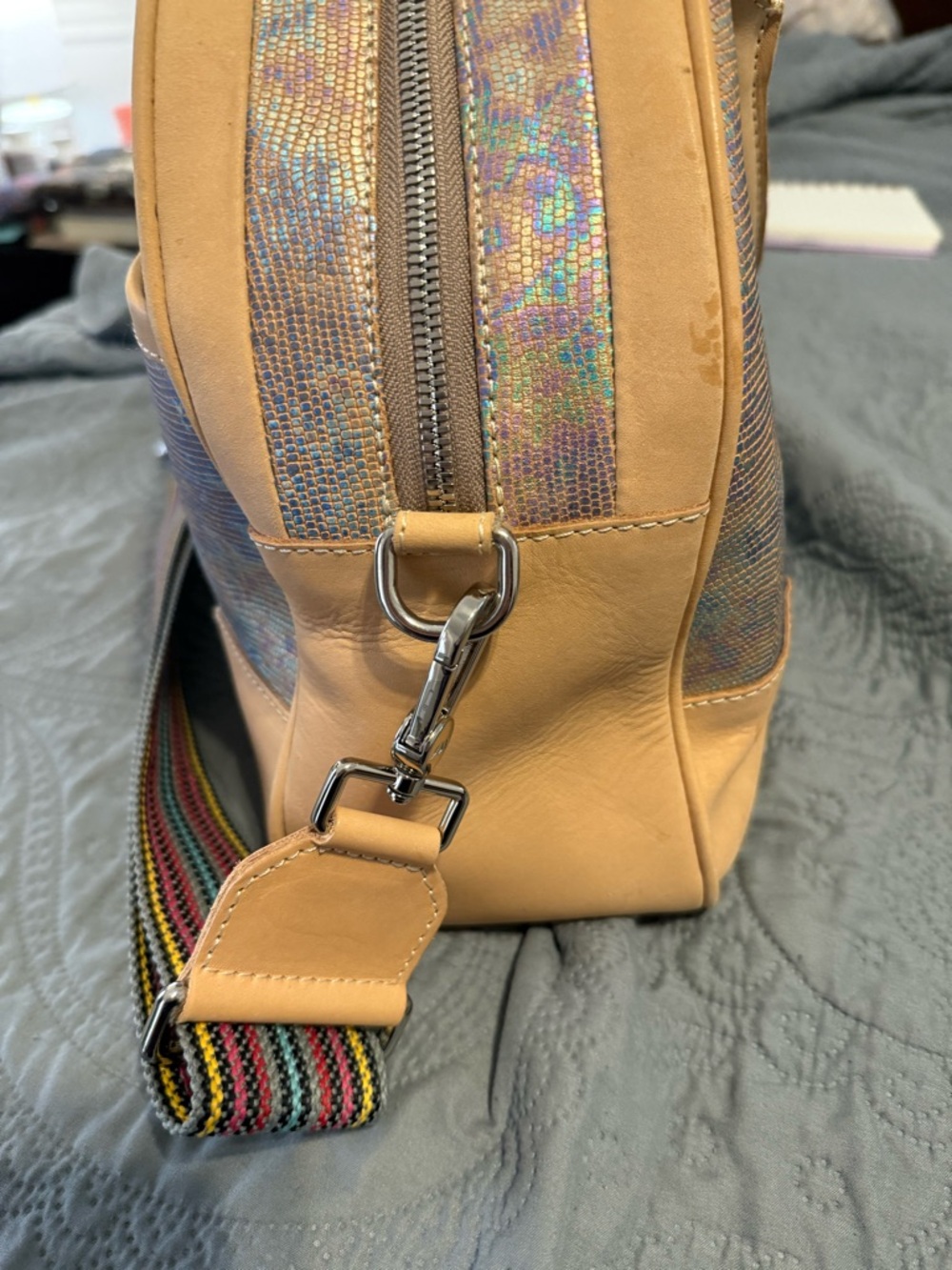 Consuela Iridescent Gloria commuter bag - Picture 7 of 12